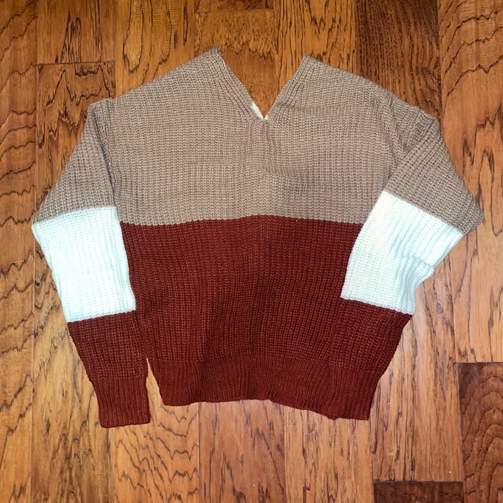 Open Back Sweater